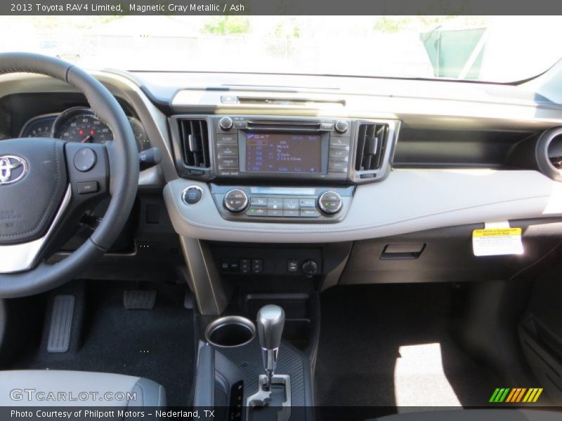 Magnetic Gray Metallic / Ash 2013 Toyota RAV4 Limited