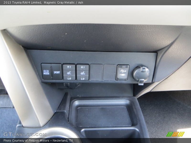 Magnetic Gray Metallic / Ash 2013 Toyota RAV4 Limited