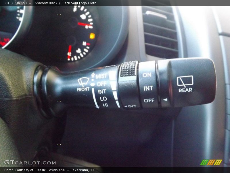 Shadow Black / Black Soul Logo Cloth 2013 Kia Soul +