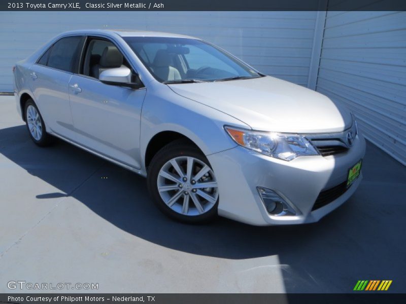 Classic Silver Metallic / Ash 2013 Toyota Camry XLE