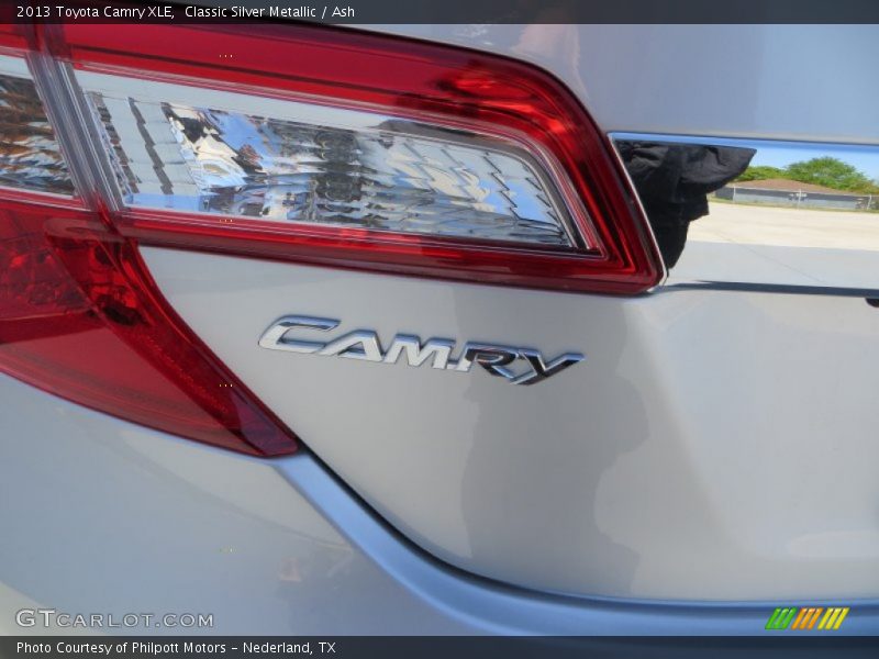 Classic Silver Metallic / Ash 2013 Toyota Camry XLE