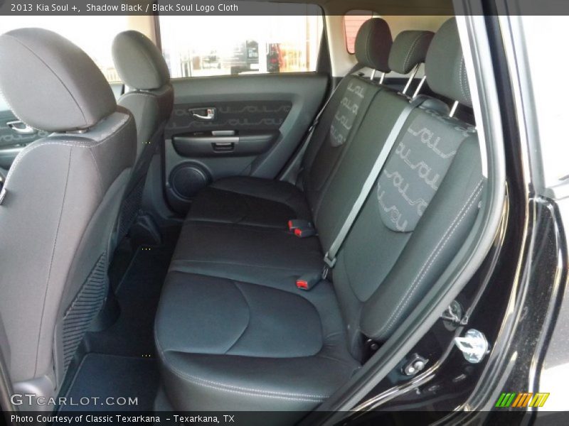 Shadow Black / Black Soul Logo Cloth 2013 Kia Soul +