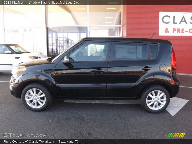 Shadow Black / Black Soul Logo Cloth 2013 Kia Soul +