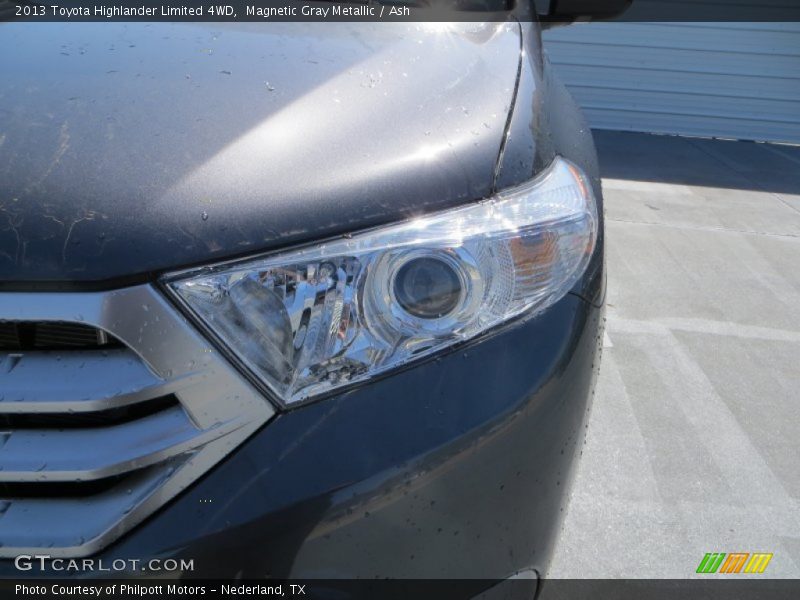 Magnetic Gray Metallic / Ash 2013 Toyota Highlander Limited 4WD