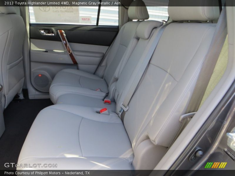 Magnetic Gray Metallic / Ash 2013 Toyota Highlander Limited 4WD
