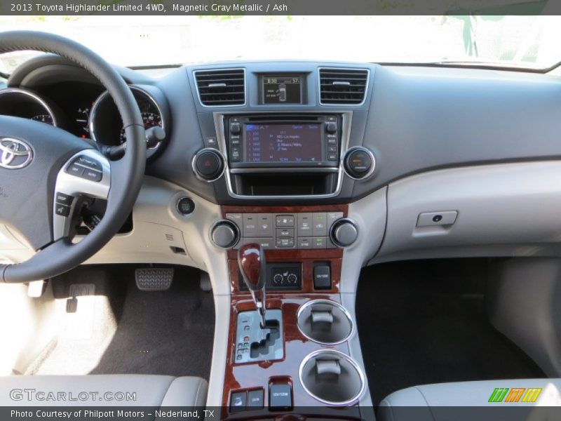 Magnetic Gray Metallic / Ash 2013 Toyota Highlander Limited 4WD