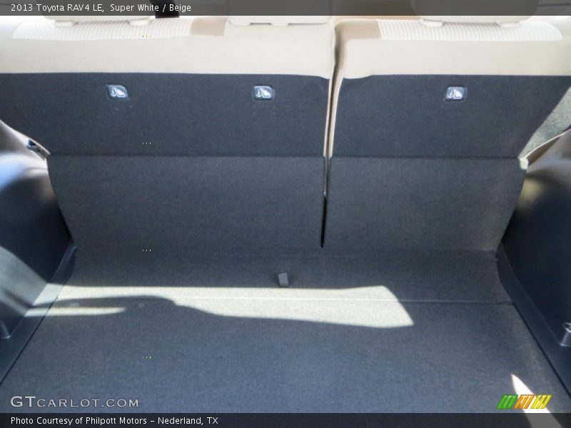 Super White / Beige 2013 Toyota RAV4 LE