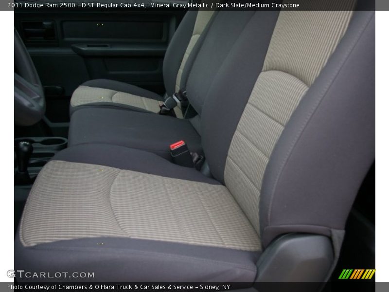Mineral Gray Metallic / Dark Slate/Medium Graystone 2011 Dodge Ram 2500 HD ST Regular Cab 4x4