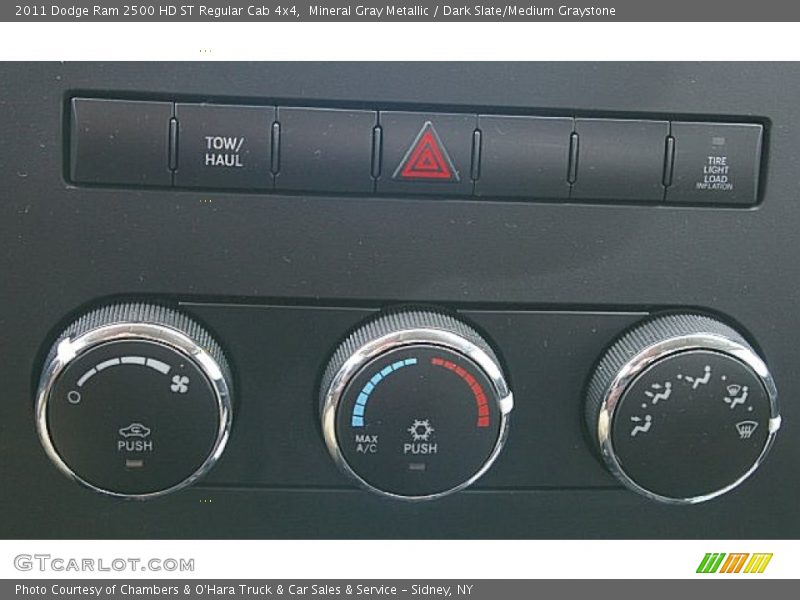 Mineral Gray Metallic / Dark Slate/Medium Graystone 2011 Dodge Ram 2500 HD ST Regular Cab 4x4