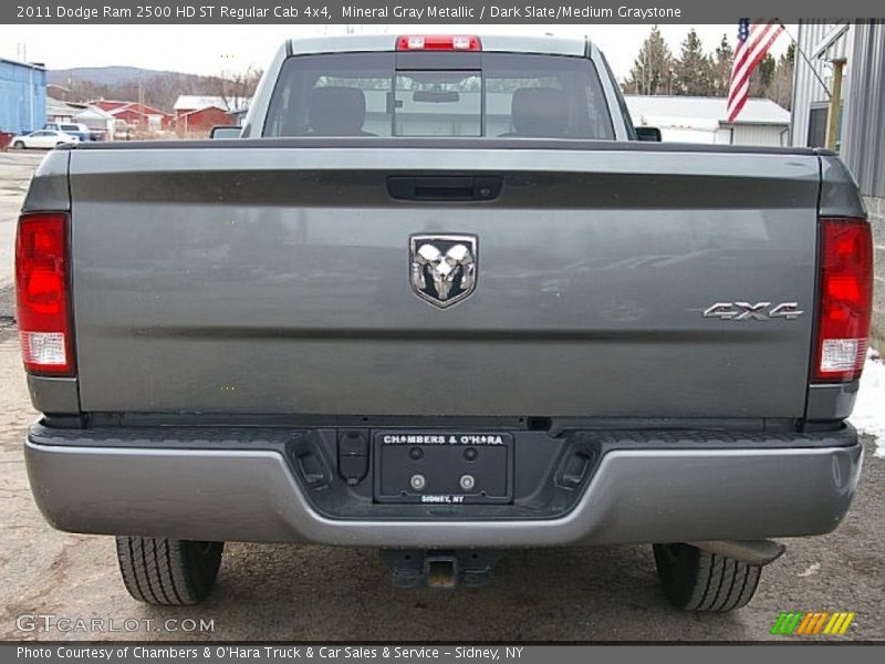 Mineral Gray Metallic / Dark Slate/Medium Graystone 2011 Dodge Ram 2500 HD ST Regular Cab 4x4