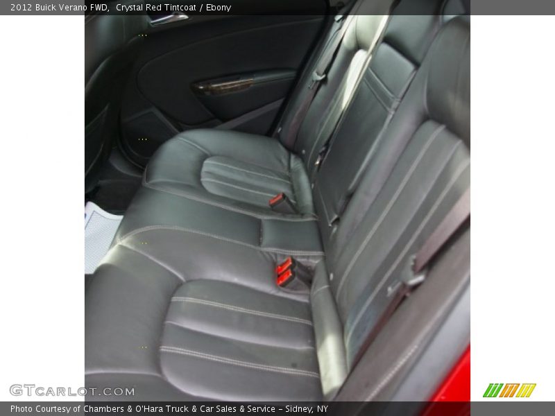 Crystal Red Tintcoat / Ebony 2012 Buick Verano FWD