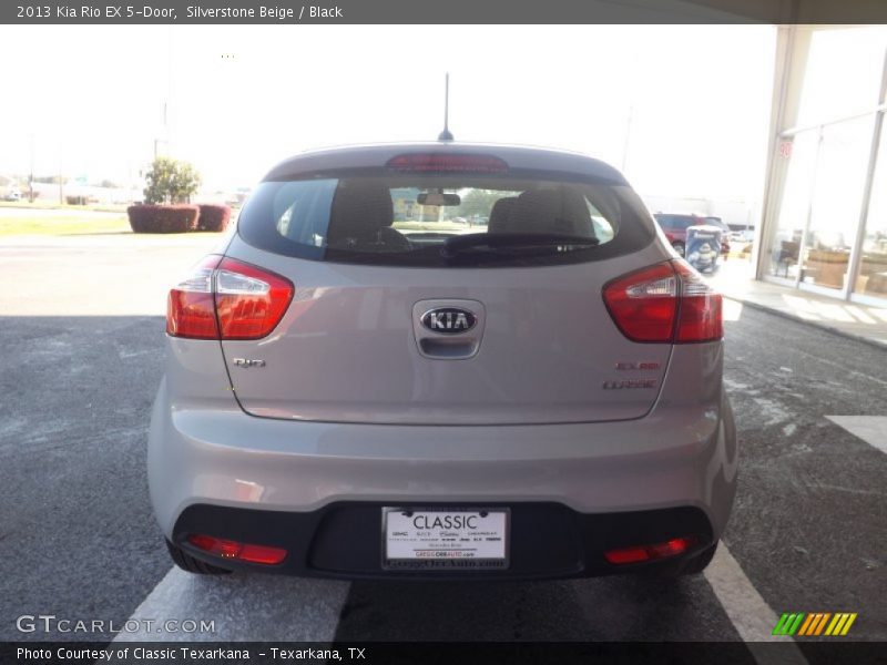 Silverstone Beige / Black 2013 Kia Rio EX 5-Door