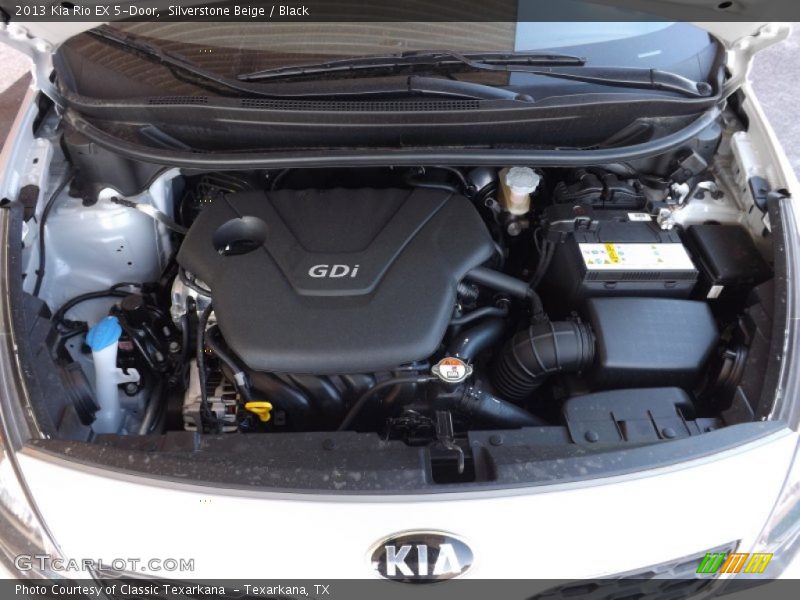 Silverstone Beige / Black 2013 Kia Rio EX 5-Door