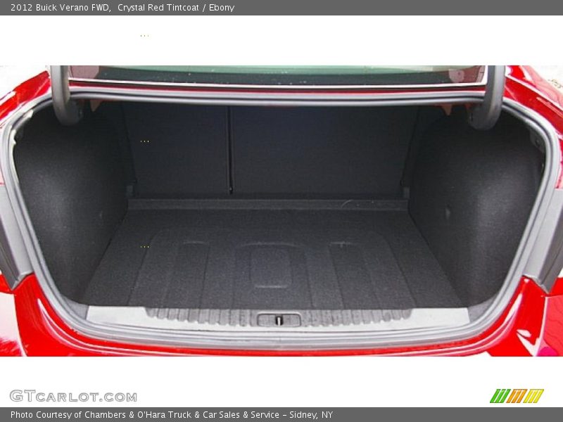 Crystal Red Tintcoat / Ebony 2012 Buick Verano FWD