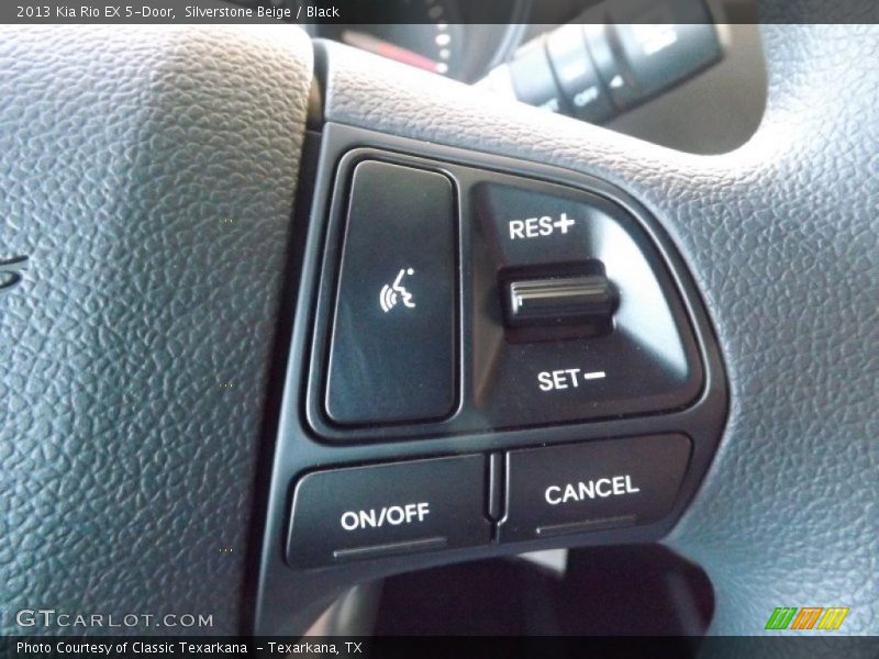 Silverstone Beige / Black 2013 Kia Rio EX 5-Door