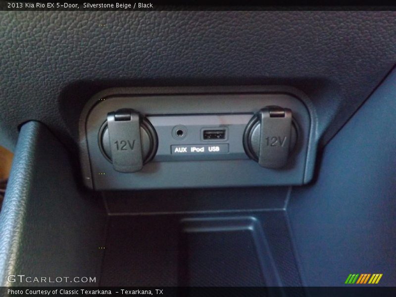 Silverstone Beige / Black 2013 Kia Rio EX 5-Door