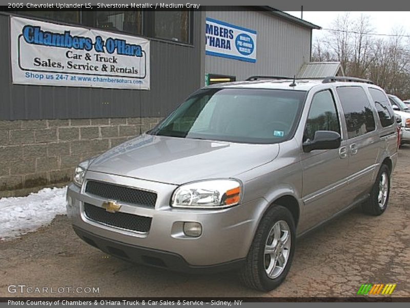Silverstone Metallic / Medium Gray 2005 Chevrolet Uplander LS