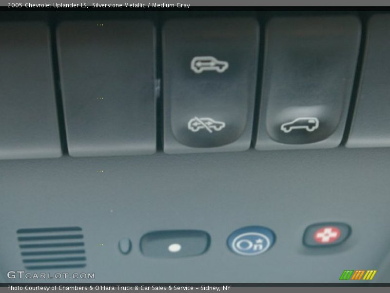 Silverstone Metallic / Medium Gray 2005 Chevrolet Uplander LS
