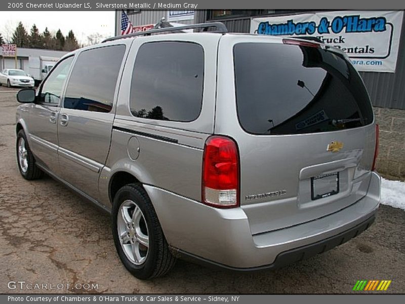 Silverstone Metallic / Medium Gray 2005 Chevrolet Uplander LS