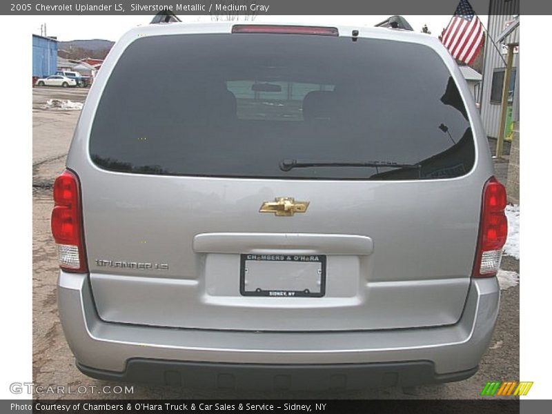 Silverstone Metallic / Medium Gray 2005 Chevrolet Uplander LS