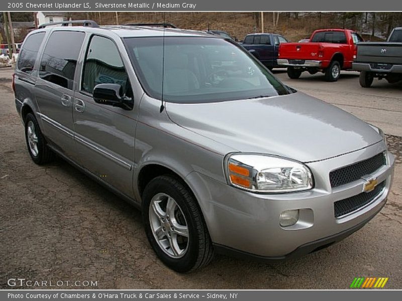 Silverstone Metallic / Medium Gray 2005 Chevrolet Uplander LS