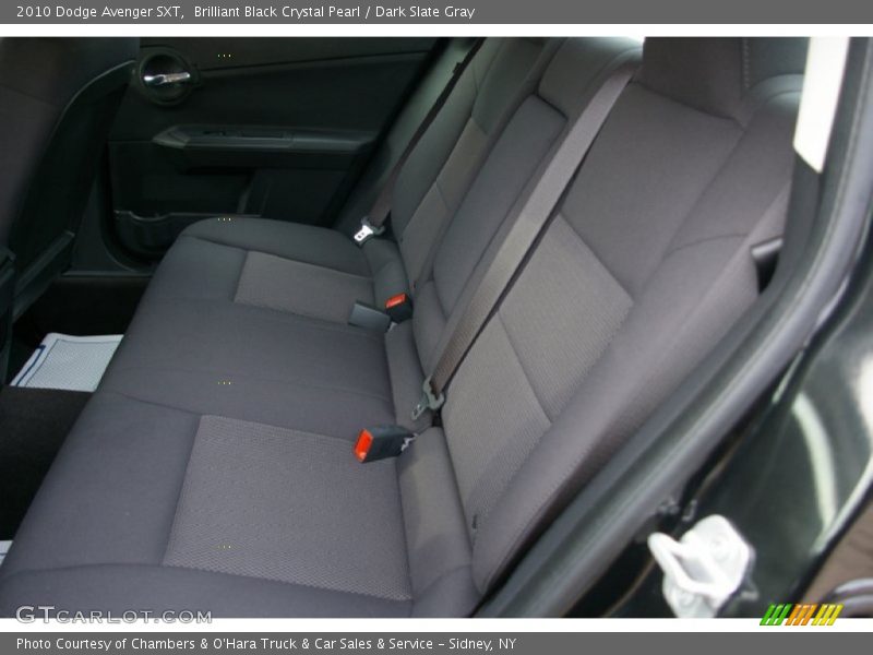 Brilliant Black Crystal Pearl / Dark Slate Gray 2010 Dodge Avenger SXT