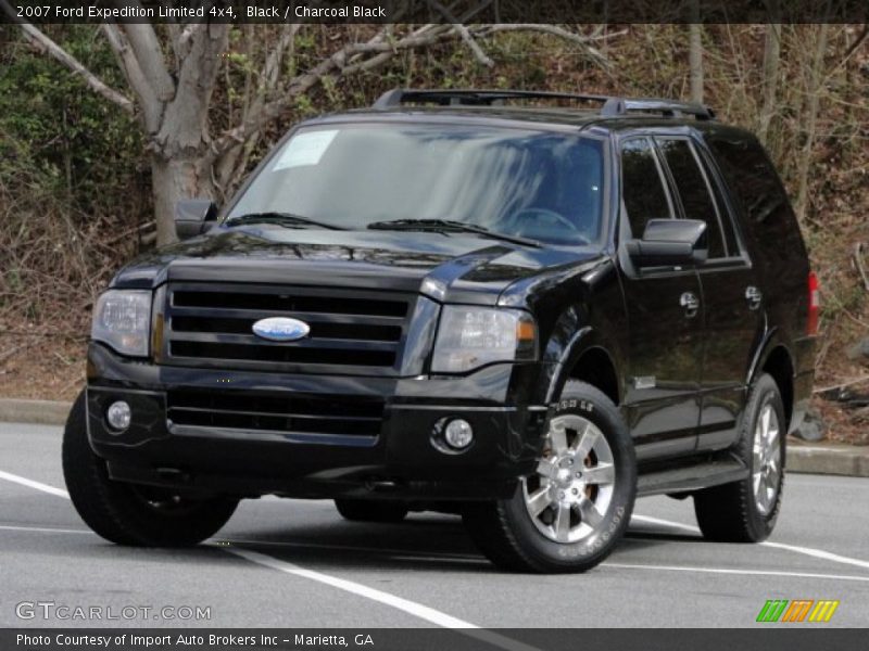 Black / Charcoal Black 2007 Ford Expedition Limited 4x4