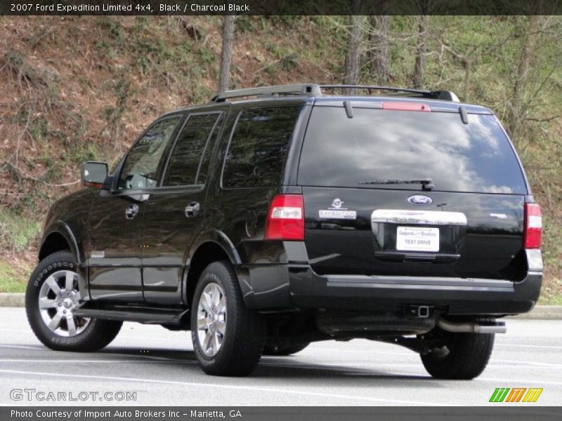 Black / Charcoal Black 2007 Ford Expedition Limited 4x4