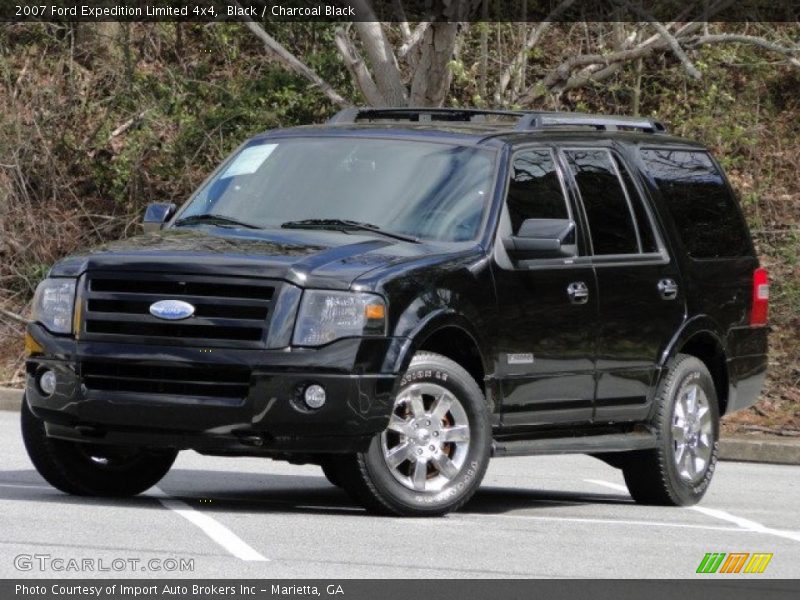Black / Charcoal Black 2007 Ford Expedition Limited 4x4