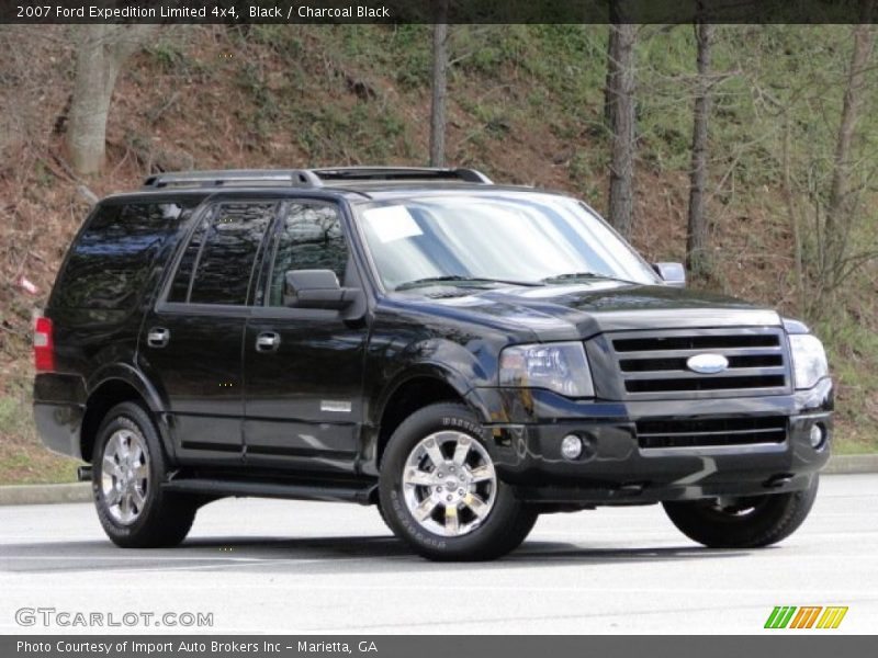 Black / Charcoal Black 2007 Ford Expedition Limited 4x4