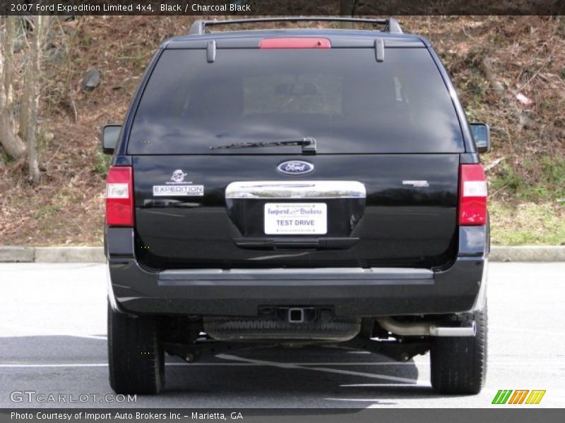 Black / Charcoal Black 2007 Ford Expedition Limited 4x4
