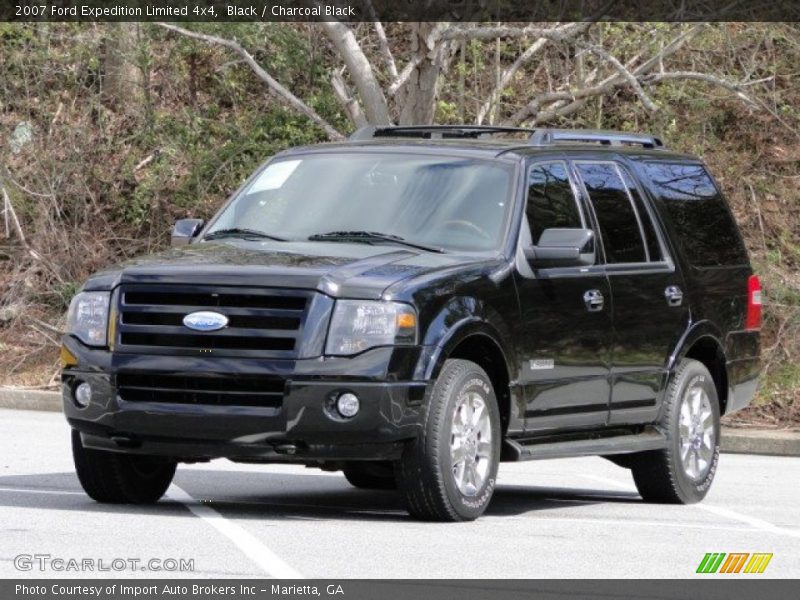 Black / Charcoal Black 2007 Ford Expedition Limited 4x4