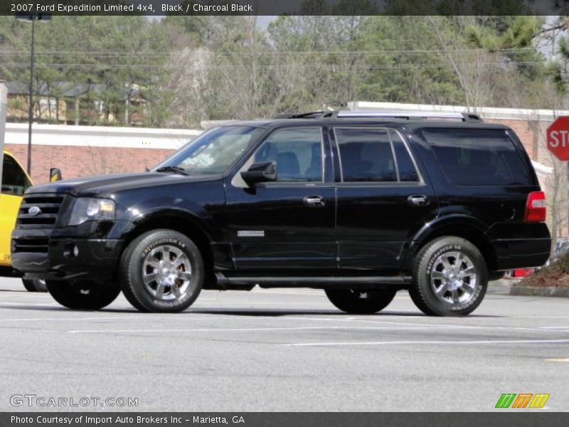 Black / Charcoal Black 2007 Ford Expedition Limited 4x4