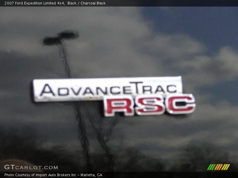 Black / Charcoal Black 2007 Ford Expedition Limited 4x4