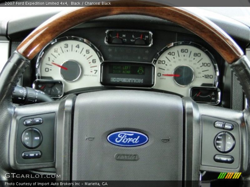 Black / Charcoal Black 2007 Ford Expedition Limited 4x4