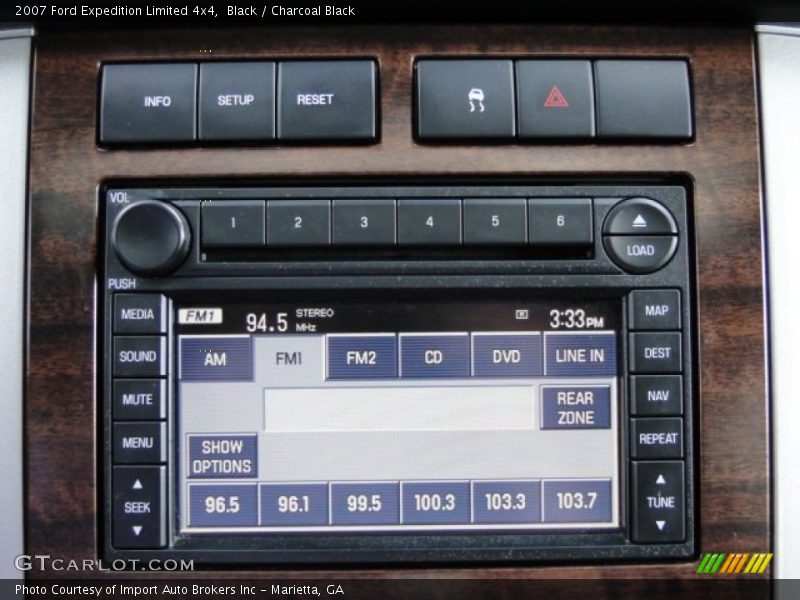 Black / Charcoal Black 2007 Ford Expedition Limited 4x4