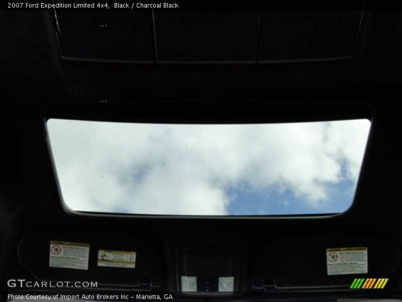 Black / Charcoal Black 2007 Ford Expedition Limited 4x4