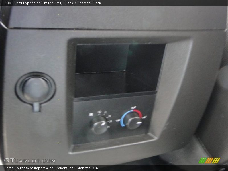 Black / Charcoal Black 2007 Ford Expedition Limited 4x4
