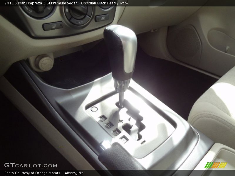 Obsidian Black Pearl / Ivory 2011 Subaru Impreza 2.5i Premium Sedan