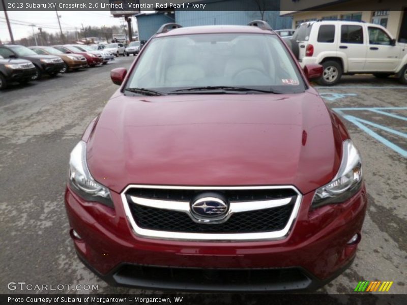 Venetian Red Pearl / Ivory 2013 Subaru XV Crosstrek 2.0 Limited