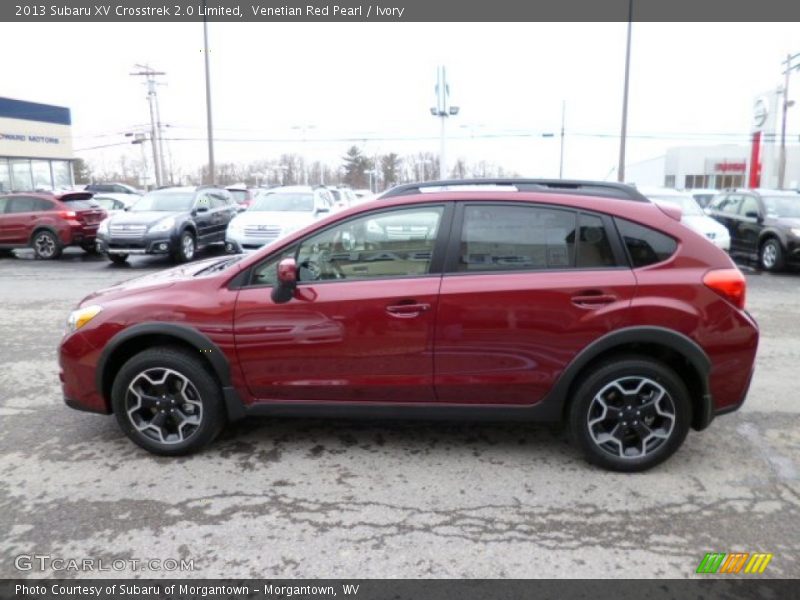 Venetian Red Pearl / Ivory 2013 Subaru XV Crosstrek 2.0 Limited