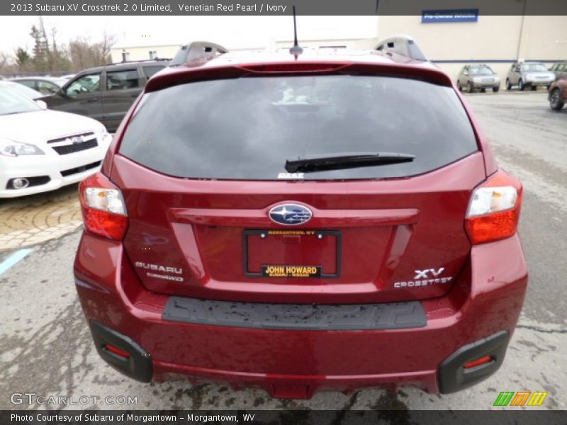 Venetian Red Pearl / Ivory 2013 Subaru XV Crosstrek 2.0 Limited