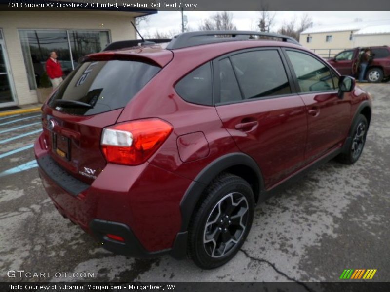 Venetian Red Pearl / Ivory 2013 Subaru XV Crosstrek 2.0 Limited