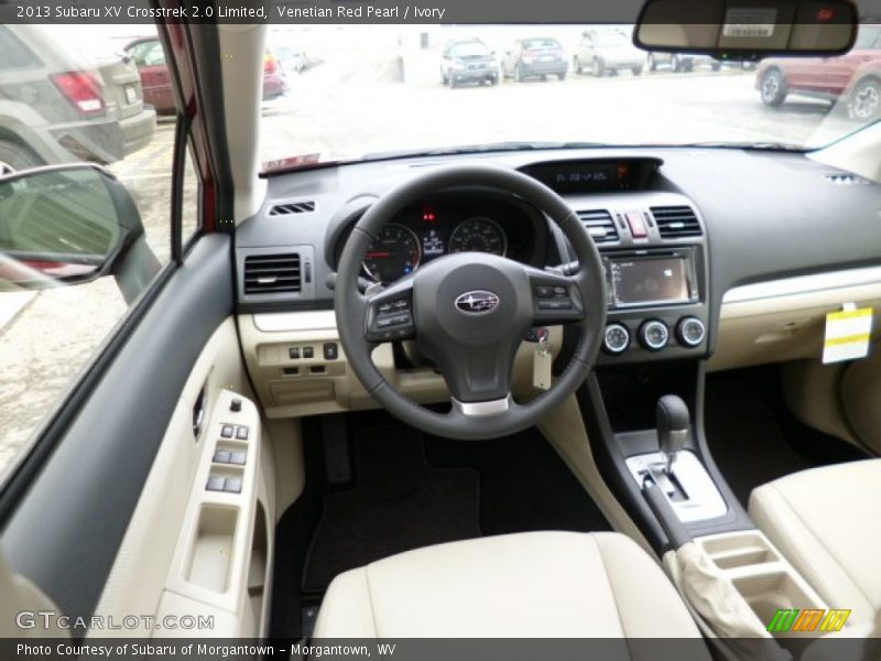 Dashboard of 2013 XV Crosstrek 2.0 Limited