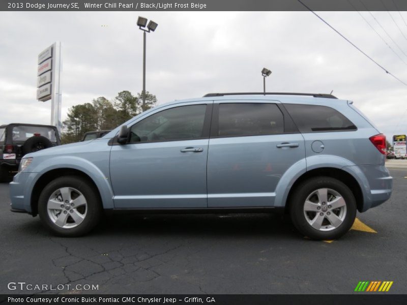  2013 Journey SE Winter Chill Pearl