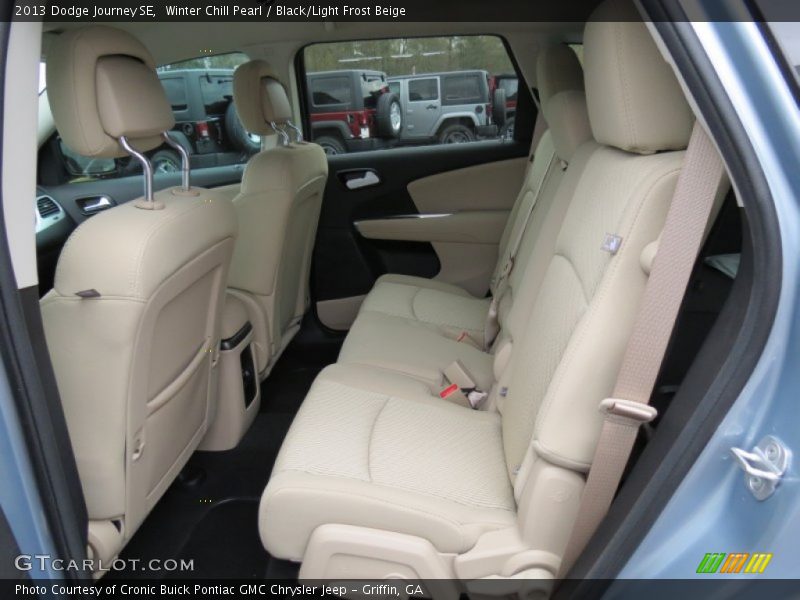 Rear Seat of 2013 Journey SE