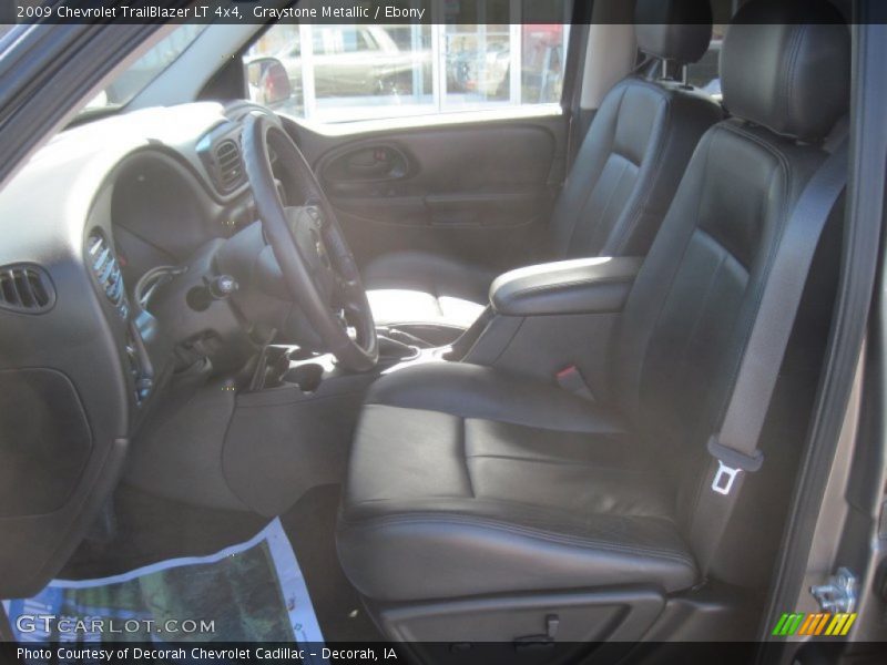 Graystone Metallic / Ebony 2009 Chevrolet TrailBlazer LT 4x4