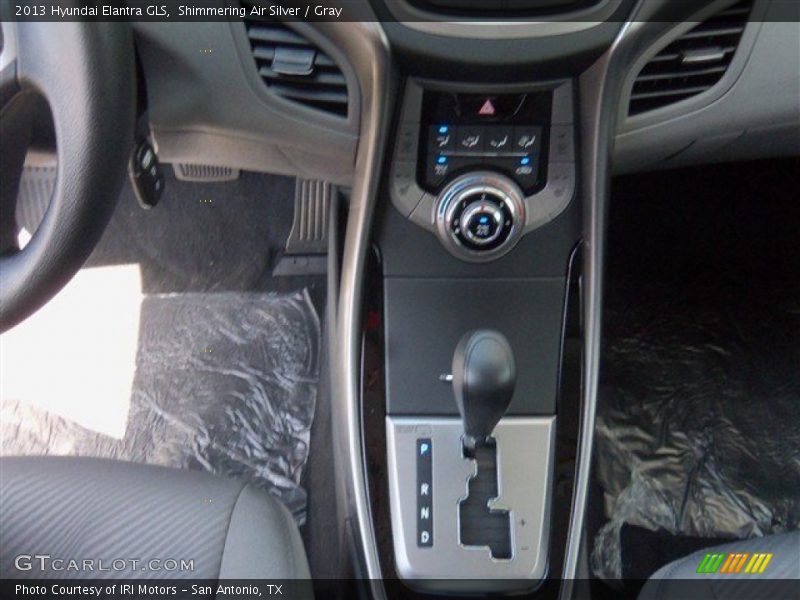 Shimmering Air Silver / Gray 2013 Hyundai Elantra GLS