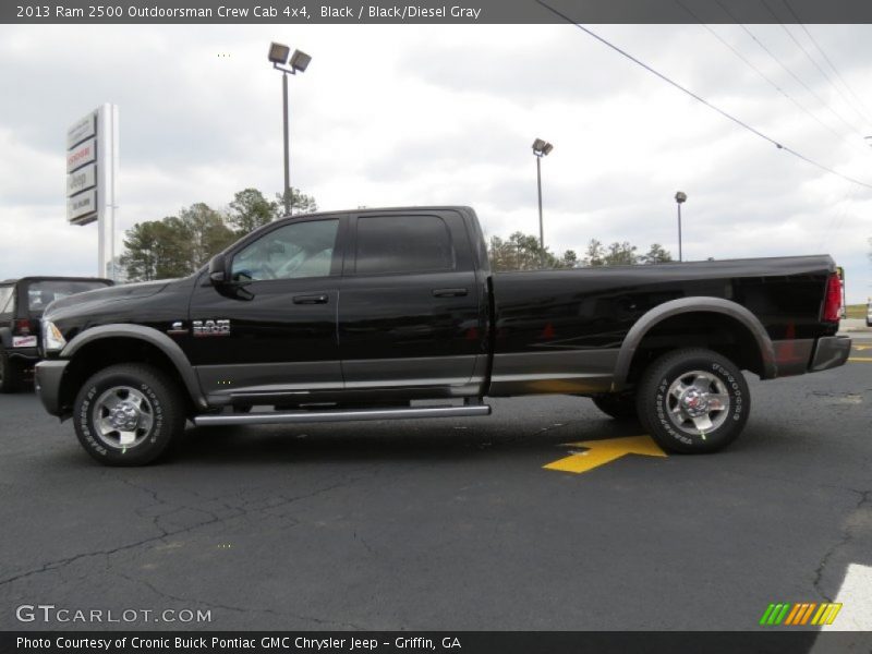  2013 2500 Outdoorsman Crew Cab 4x4 Black