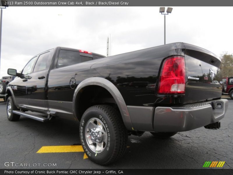  2013 2500 Outdoorsman Crew Cab 4x4 Black